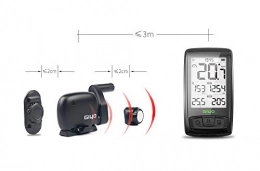 ZHANGJI Ordenadores de ciclismo ZHANGJI Tacmetro de Bicicleta-Wireless BluetoothBicycle Computer Mount Holder Bicicleta Velocidad / Sensor Impermeable Ciclismo Bicicleta Computadora