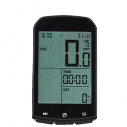 ZXCVAM Ordenadores de ciclismo ZXCVAM Ordenador de Bicicleta GPS multifuncin Impermeable Bluetooth Lista de Yardas Bicicleta Batera de Larga duracin Tabla de cdigos de luz de Fondo de Pantalla Completa