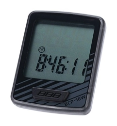 BBB Ordinateurs de vélo BBB bcp-16, Ordinateur sans Fil de vélo Unisexe – Adulte, Noir, Taille Unique