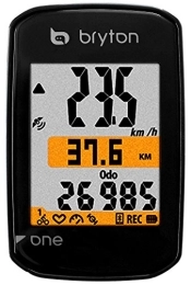 Bryton Ordinateurs de vélo Bryton Compteur vélo GPS One, Adulte Mixte, 616110100010, Noir, ND