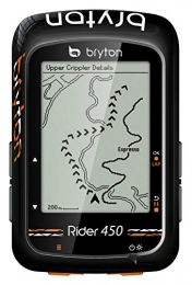 Bryton Ordinateurs de vélo Bryton Rider 450E GPS Vélo Mixte Adulte, Noir, 2.3"