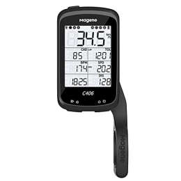 burko Accessoires burko Ordinateur GPS de vélo, ordinateur GPS de vélo étanche intelligent sans fil ANT + compteur de vitesse de vélo