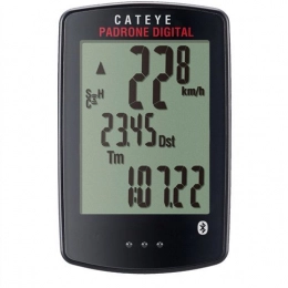 CAT EYE Ordinateurs de vélo Cateye Padrone Capteur de Cadence numérique à Double Vitesse Noir