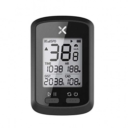 CHUN LING Ordinateurs de vélo CHUN LING Ordinateur de vélo Xoss G GPS, Compteur de Vitesse sans Fil Bluetooth pour vélo Rechargeable avec écran LCD