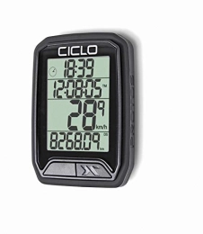 CICLO Accessoires CICLO PROTOS 213 Noir Ordinateur de vélo Unisex-Adult, Standard