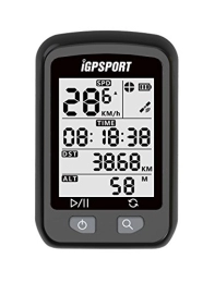iGPSPORT Accessoires Compteur vélo GPS BSC100S, Ordinateur de vélo sans Fil étanche IPX7, Compatible avec Les Capteurs Ant +, Compteur de Vitesse Odomètre VTT Tracker Convient à Tous Les vélos