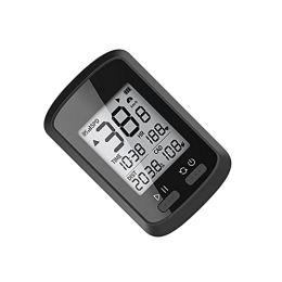 CUYUFIA Ordinateur de vélo sans fil GPS ANT+ Ordinateur de vélo IPX7 Compteur de vitesse avec rétroéclairage automatique LCD s'adapte à tous les vélos