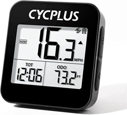 CYCPLUS Ordinateurs de vélo CYCPLUS G GPS Cyclisme, Compteur Vélo GPS, Ordinateur de Vélo sans Fil IPX6 Étanche, Odomètre de Vélo pour Vitesse, Distance, Temps Réel Vélo De Route VTT