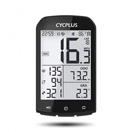 CYCPLUS Ordinateurs de vélo CYCPLUS GPS Ordinateur de vélo Compteur de Vitesse et odomètre de vélo étanche et Compteur Ant + Ordinateur de vélo sans Fil Bluetooth Compatible avec écran LCD de 2, 9 Pouces avec rétroéclairage