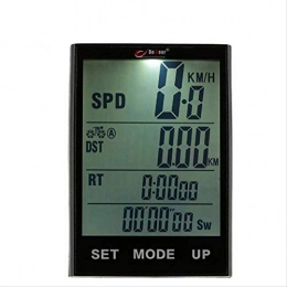 DZX Accessoires DZX Ordinateur de vélo sans Fil étanche Compteur de Vitesse odomètre étanche à la Pluie vélo Ordinateur de vélo VTT VTT chronomètre Accessoires de vélo