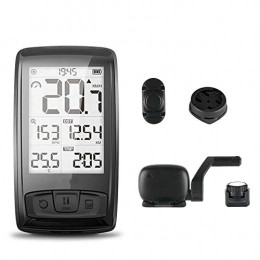 FENGHU Ordinateurs de vélo FENGHU Numérique Odometer Accessoires Bluetooth Température sans Fil Vélo Vélo Speedomètre Mount Holder Sensor Counter Ordinateur Cyclisme Odomètre