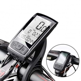 FYLY-Ordinateur de Vélo, Compteur de Vitesse sans Fil pour Vélo, IPX5 Étanche Compteur Chronomètre, avec Capteur de Vitesse de Cadence et Bluetooth