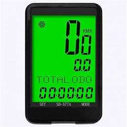 FYRMMD Accessoires FYRMMD Ordinateur de câble de vélo, Grand écran, rétroéclairage, multilingue (chronomètre)