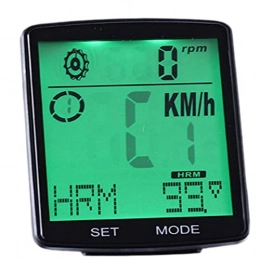 FYRMMD Ordinateur de vélo GPSCompteur de vélo 2,8 Pouces pour Ordinateur de vélo Capteur de Cadence Moniteur de fréquence Cardiaque (chronomètre)