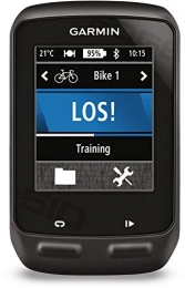 Garmin Accessoires Garmin Edge 510 avec ceinture cardio et capteur de cadence - Compteur GPS tactile connecté pour vélo