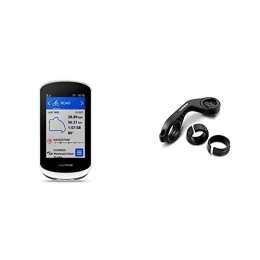 Garmin Accessoires Garmin Edge Explore 2 - Compteur GPS de vélo Simple d'utilisation Noir & Universal Out-Front Mount for Varia, 010 – 12384 – 00 (for Varia)