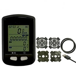 gdangel Ordinateurs de vélo gdangel Compteur Kilomtrique Vlo GPS Enabled Bike Bicycle Ordinateur Speedomtre GPS Wireless Bicycle Odometer