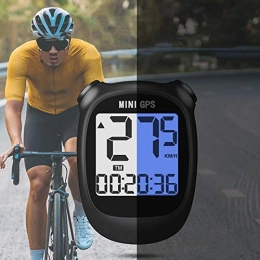 GIAO Accessoires GIAO Ordinateur de vélo, Mini GPS Ordinateur de vélo sans Fil USB Rechargeable vélo Ordinateur étanche vélo Compteur de Vitesse odomètre
