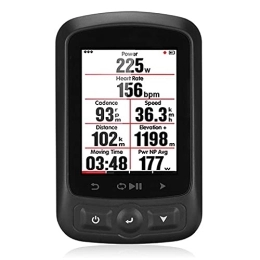 Heqianqian Accessoires Heqianqian Compteur de vitesse sans fil Bluetooth rétroéclairé IPX7 étanche pour vélo Compteur de vitesse Odomètre Tracker de cyclisme étanche