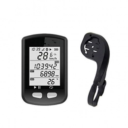HJTLK Accessoires HJTLK Compteur de vélo, GPS - Activé Compteur de Vitesse pour Ordinateur de vélo GPS Compteur kilométrique de vélo sans Fil