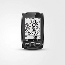 HJTLK Ordinateur de vélo, Compteur de Vitesse de Navigation par Ordinateur de vélo Compatible GPS Ipx7 200 Heures de Stockage de données