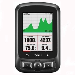 Home gyms Ordinateurs de vélo Home gyms Sport GPS Ordinateur de vélo Compatible avec Ant + Cadence Vitesse capteur de fréquence Cardiaque Carte routière de Navigation vélo Ordinateur étanche