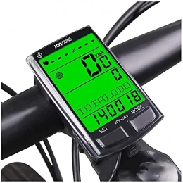 HSJ Ordinateurs de vélo hsj WDX- Table de Code Multifonction de vélo Mesure de Vitesse