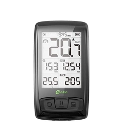 Huanxin Ordinateurs de vélo Huanxin Cyclisme Ordinateur, Ant + sans Fil BLE4.0 Ordinateur De Vélo avec Capteur De Cadence / Speed ​​USB Étanche Rechargeable
