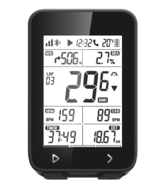 iGPSPORT Accessoires IGPSPORT Compteur vélo GPS iGS320, Ordinateur de vélo sans Fil étanche IPX7, Navigation GPS, Compatible avec Les Capteurs Ant +, Compteur de Vitesse Odomètre VTT Tracker Convient à Tous Les vélos