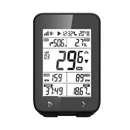 iGPSPORT Ordinateurs de vélo iGPSPORT iGS320 GPS Compteur de Vélo, Ordinateur de Vélo sans Fil Étanche IPX7 avec 2.4 inch Auto-Rétroéclairage Écran, Autonomie de 72 Heures et BLE5.0 / Ant+