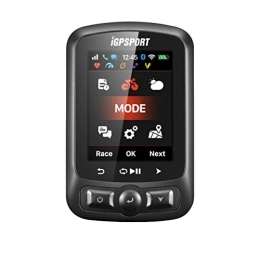 iGPSPORT France Accessoires iGS620 - Le Compteur de vélo GPS connecté - Bluetooth WiFi Ant+ sans Fils - Puissance Cadence Vitesse dénivelés et Live Tracking - Strava - Garantie 2 Ans sur iGPSPORT.FR Officiel