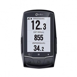 KELITE Accessoires KELITE GPS odomètre vélo, USB sans Fil Rechargeable Route Compteur kilométrique vélo rétro IPX6 étanche 2, 6 Pouces Fournitures vélo d'écran HD