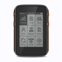 Lesrly-Cycle Accessoires Lesrly-Cycle Ordinateur de Vitesse de vélo GPS, ODomètre de Vitesse de vélo de Navigation sans Fil, écran LCD de 2, 4 Pouces imperméable IP67, adapté à Tous Les vélos