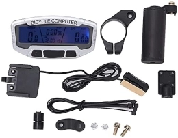 LIUMAOMAO Produit commun pour l'industrie et la Science Code de vélo, LCD Rétro-éclairage Ordinateur de vélo Odemètre câblé Bicyclette Speedomètre Code Code Code Table