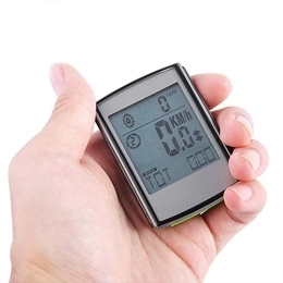 LIZHOUMIL Accessoires LIZHOUMIL Ordinateur de vélo sans fil, étanche, compteur de vitesse de vélo, compteur de vitesse, compteur de batterie, compteur de VTT avec écran LCD rétroéclairé automatique, compatible avec tous