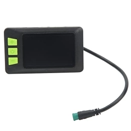Longzhuo Compteur d'affichage LCD pour vélo électrique ABS, Panneau de Commande 22,5 mm 24 V 36 V 48 V 60 V pour Scooter électrique