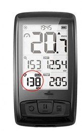 MIAOGOU Ordinateurs de vélo MIAOGOU Vélo Odomètre Wireless Bicycle Computer Road Bike Bike Speedometer Speedometer Speed Sensor MTB Bluetooth Antmd Heart Rate Monitor (en)
