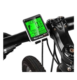 Momola Vélo sans Fil Ordinateur Compteur de Vitesse Compteur Kilométrique Vélo étanche Chronomètre Vitesse, Accessoires de Vélo de Haute Qualité