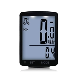 XINXI-YW Accessoires Navigation GPS Ordinateur de vélo Multifonctionnel LCD Écran Vélo Ordinateur sans Fil GPS Compteur de Vitesse de vélo Compteur kilométrique Cyclisme 2.8 Pouces étanche (Color : White)