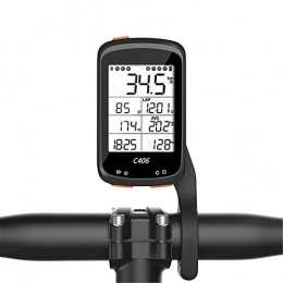 Huangjiahao Accessoires Ordinateur de vélo Bluetooth ANT+ étanche GPS sans fil intelligent pour vélo de montagne ou de route - Chronomètre pour cyclistes / hommes / femmes / adolescents (taille : 75 x 55 x 18 mm - Couleur : noir)