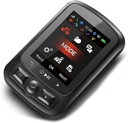 SAFWEL Accessoires Ordinateur de vélo GPS Intelligent Navigation à vélo, Compteur de Vitesse de vélo de Montagne de Route, Compteur kilométrique, écran LCD Couleur étanche