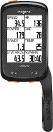SAFWEL Accessoires Ordinateur de vélo, Ordinateur GPS de vélo étanche sans Fil Ant+ Compteur de Vitesse de vélo Intelligent vélo sans Fil Suivi de Distance de vélo (Color : Black)