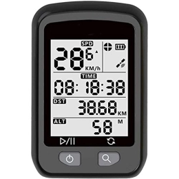Ordinateur de vélo Vélo Compteur de Vitesse Ordinateur de Vélo sans Fil Étanche Quantifier Enregistrement des données et des itinéraires