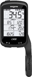 SAFWEL Ordinateurs de vélo Ordinateur GPS de vélo, Ordinateur GPS de vélo étanche Intelligent sans Fil Ant + Compteur de Vitesse de vélo vélo (Color : Rosso)