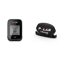 Polar Ordinateurs de vélo Polar - M460 - Compteur vélo GPS Intégré - Noir & Smart Kit Cadence Bluetooth
