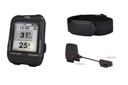 POSMA Accessoires POSMA D3 Compteur de Vitesse GPS pour vélo avec Compteur kilométrique Bluetooth Ant+ Dual Mode BCB30 Capteur de Cadence BHR30 Moniteur de fréquence Cardiaque