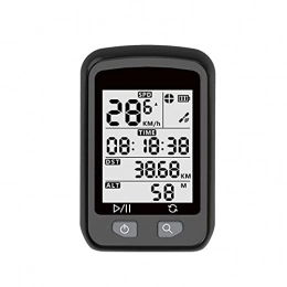 QPALZMGK Ordinateurs de vélo QPALZMGK Ordinateur De Vélo GPS-Bluetooth 4.0 Ordinateur De Vélo Étanche IPX6 Compteur De Vitesse De Vélo De Navigation sans Fil Adapté Aux Vélos De Route Et Aux VTT
