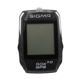 Sigma Accessoires Sigma 01004 Compteur de vélo GPS Mixte Adulte, Noir