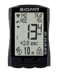 Sigma Ordinateurs de vélo Sigma 02317 Compteur sans Fil Mixte Adulte, Noir, Taille Unique
