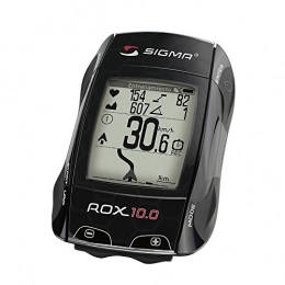 Sigma Ordinateurs de vélo Sigma Rox 10.0 Kit Complet Compteur GPS Black